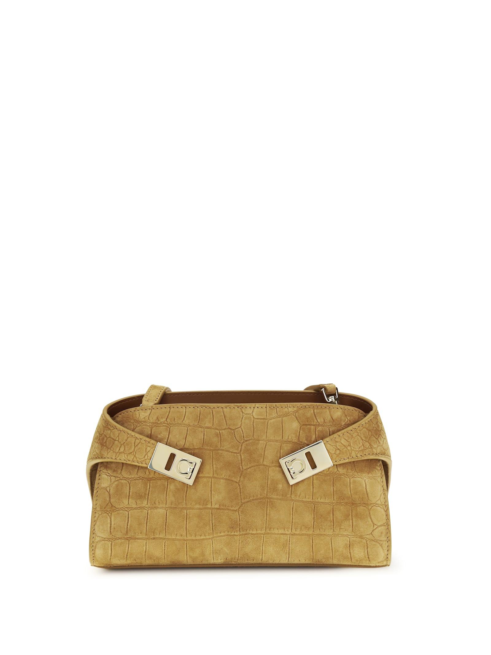 ferragamo hug clutch