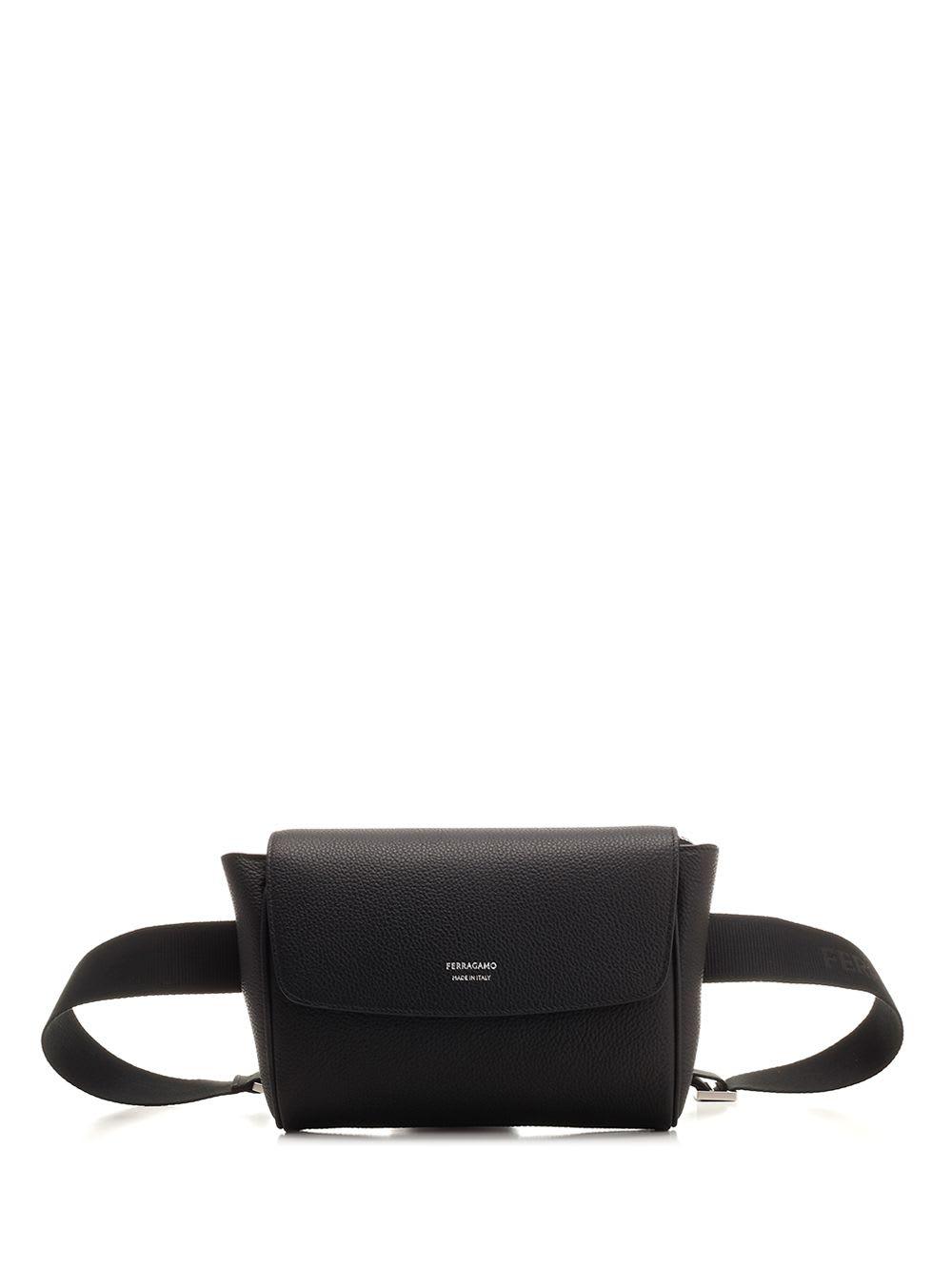 ferragamo leather bum bag