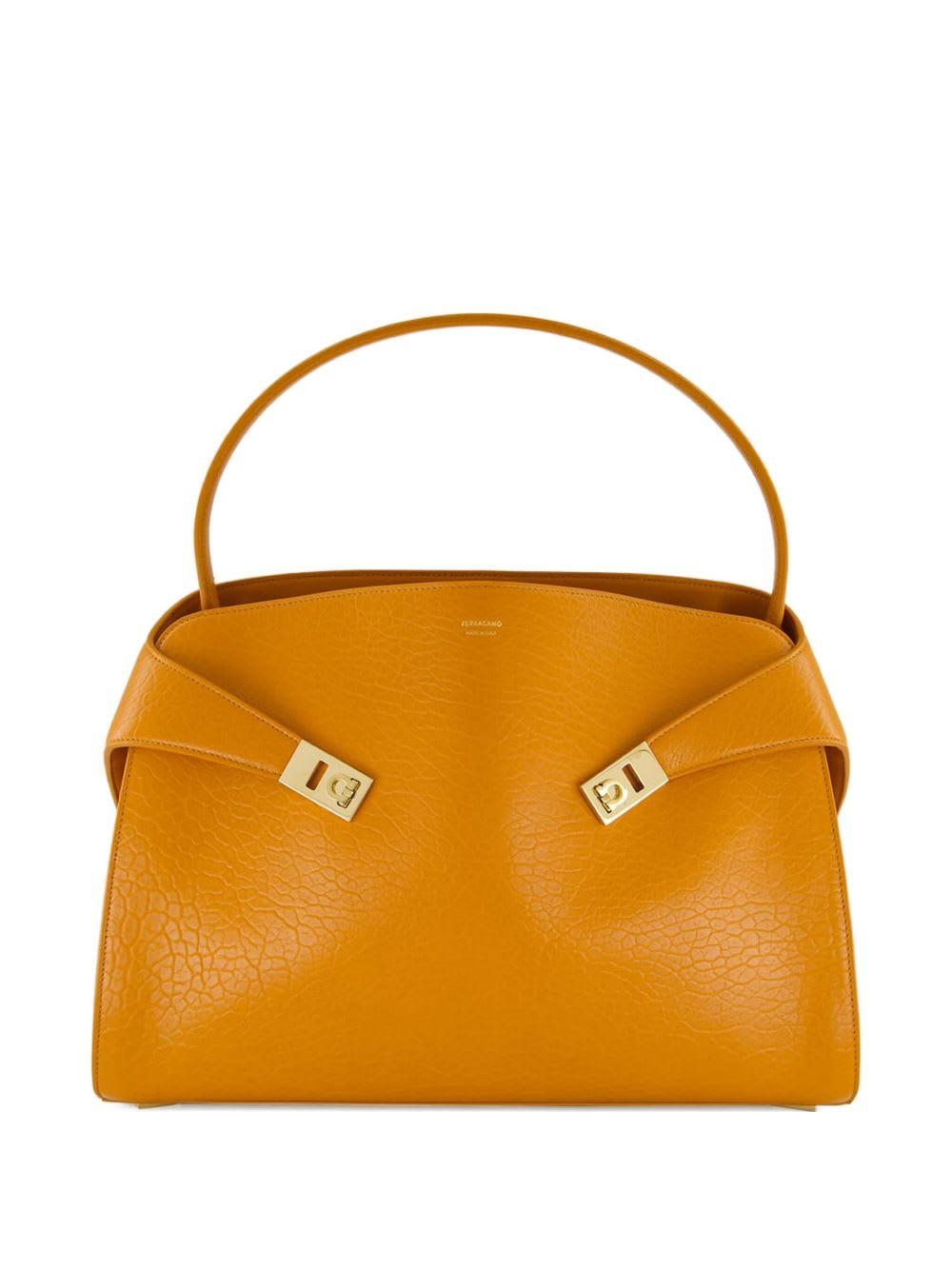 ferragamo medium hug shoulder bag