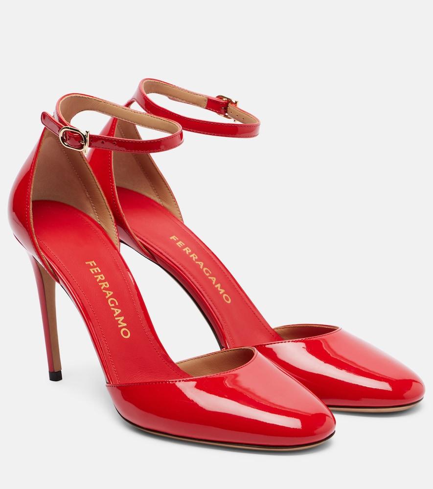 ferragamo patent leather pumps