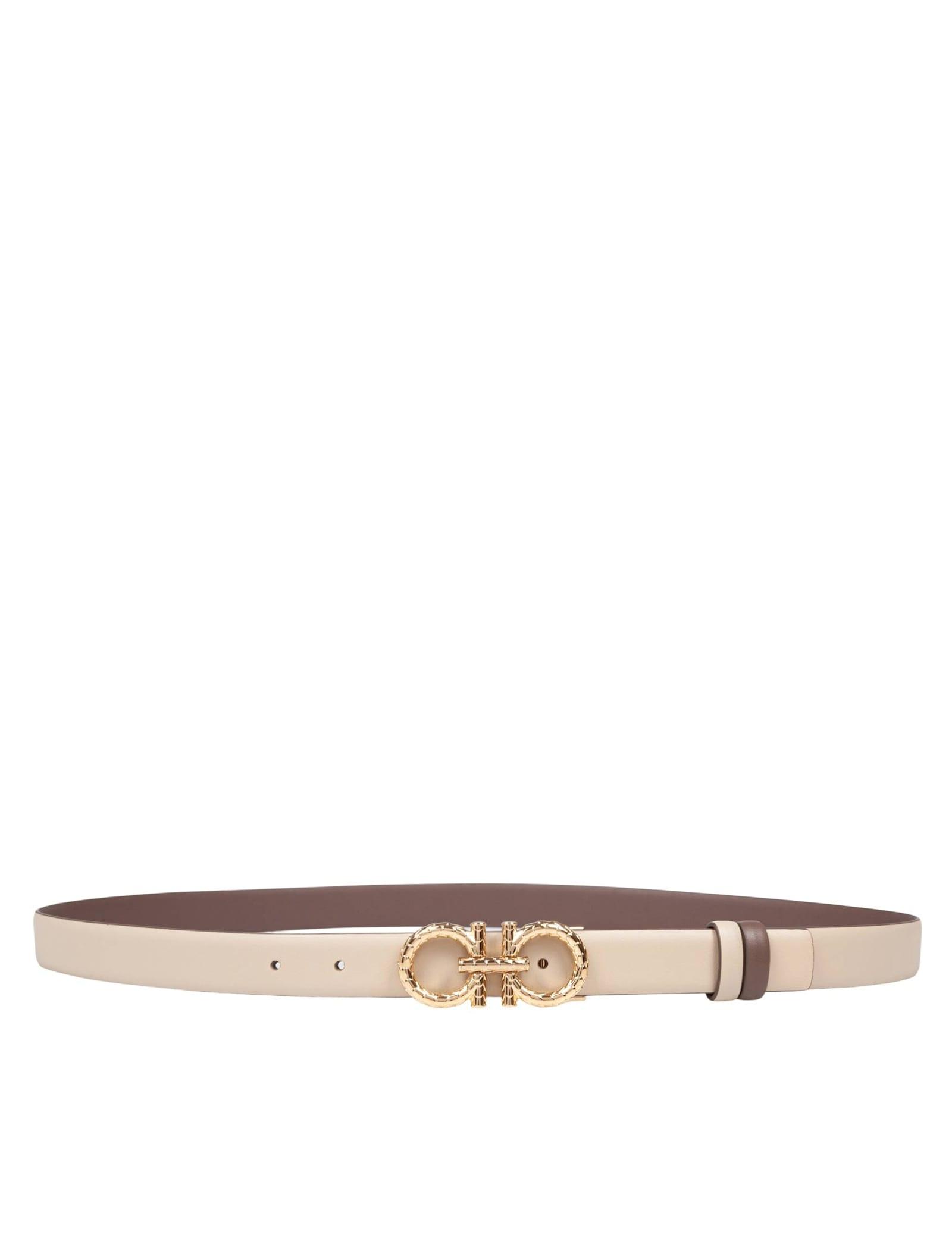 ferragamo reversible and adjustable gancini belt in leather