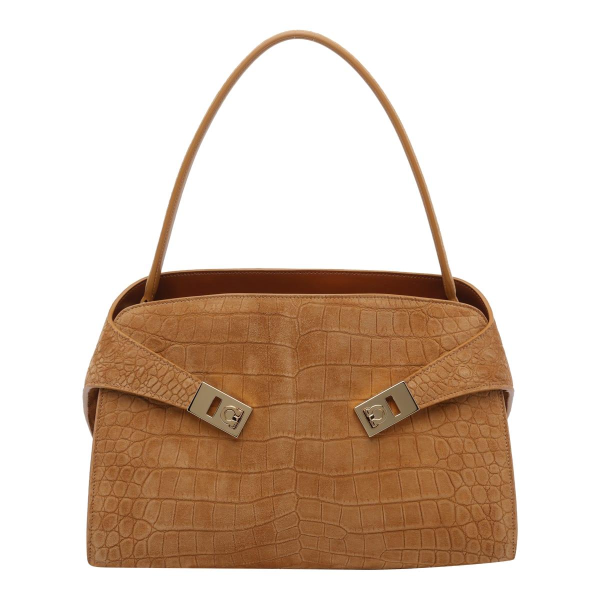 ferragamo small hug handbag