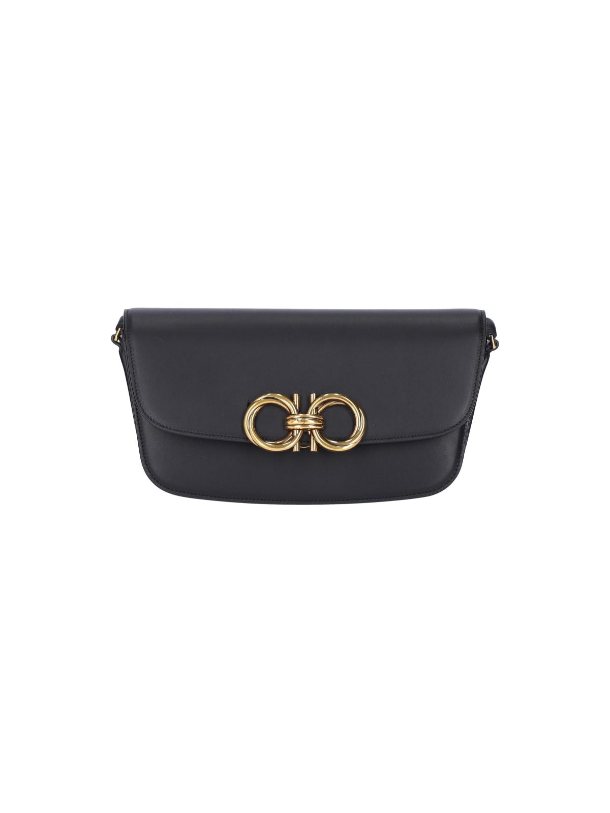 ferragamo trapezio crossbody bag