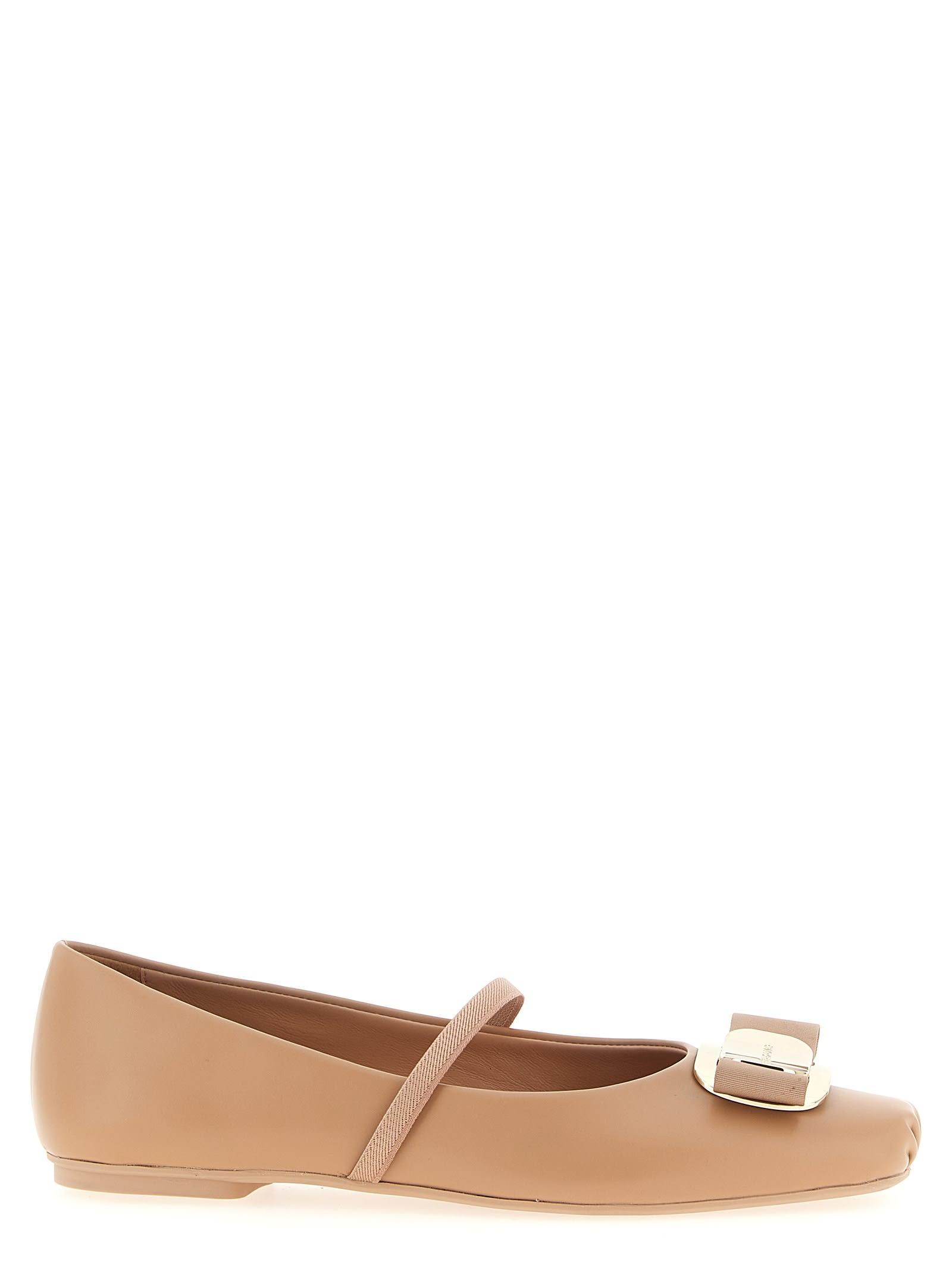 ferragamo zina ballet flats