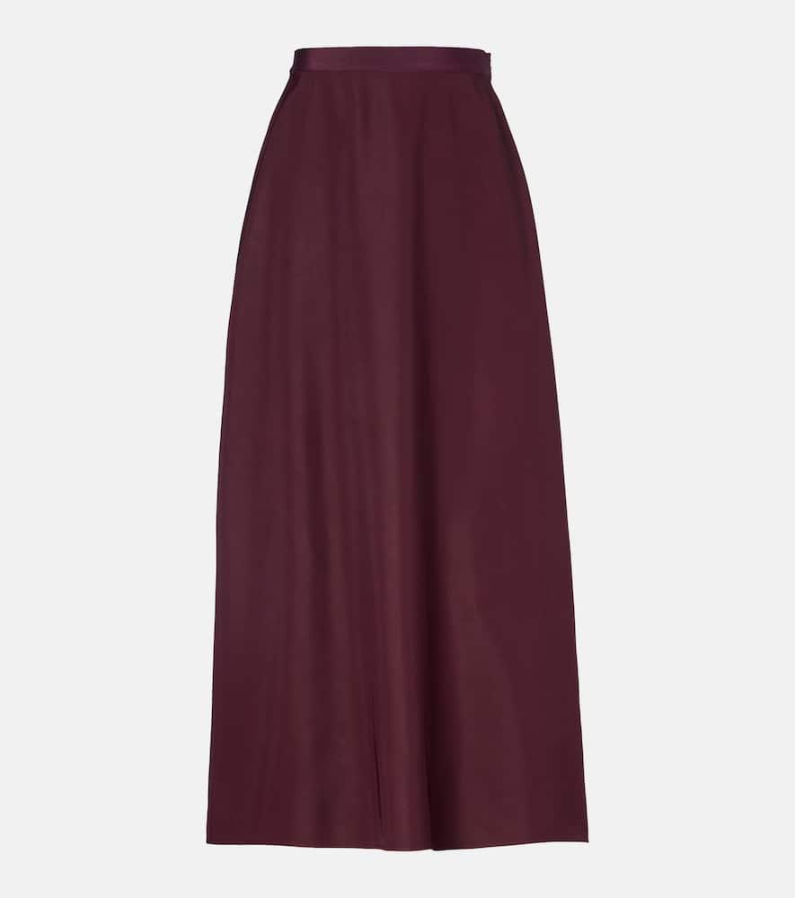 fforme carina satin maxi skirt