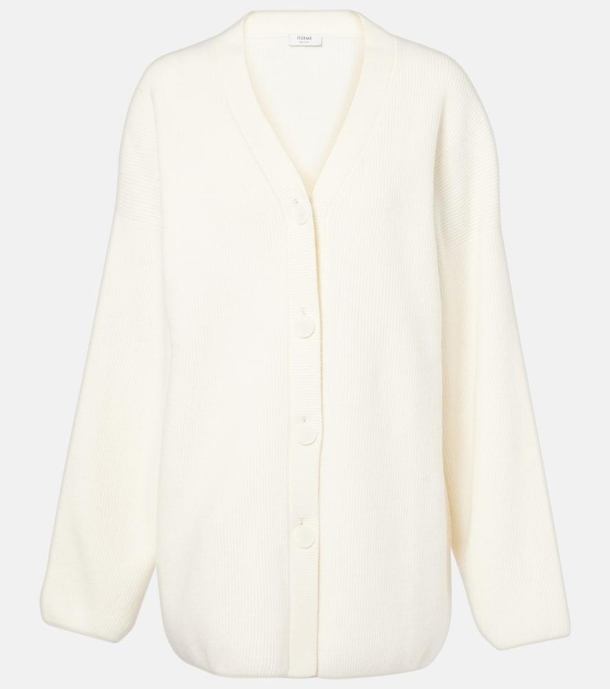 fforme cody wool and cashmere cardigan