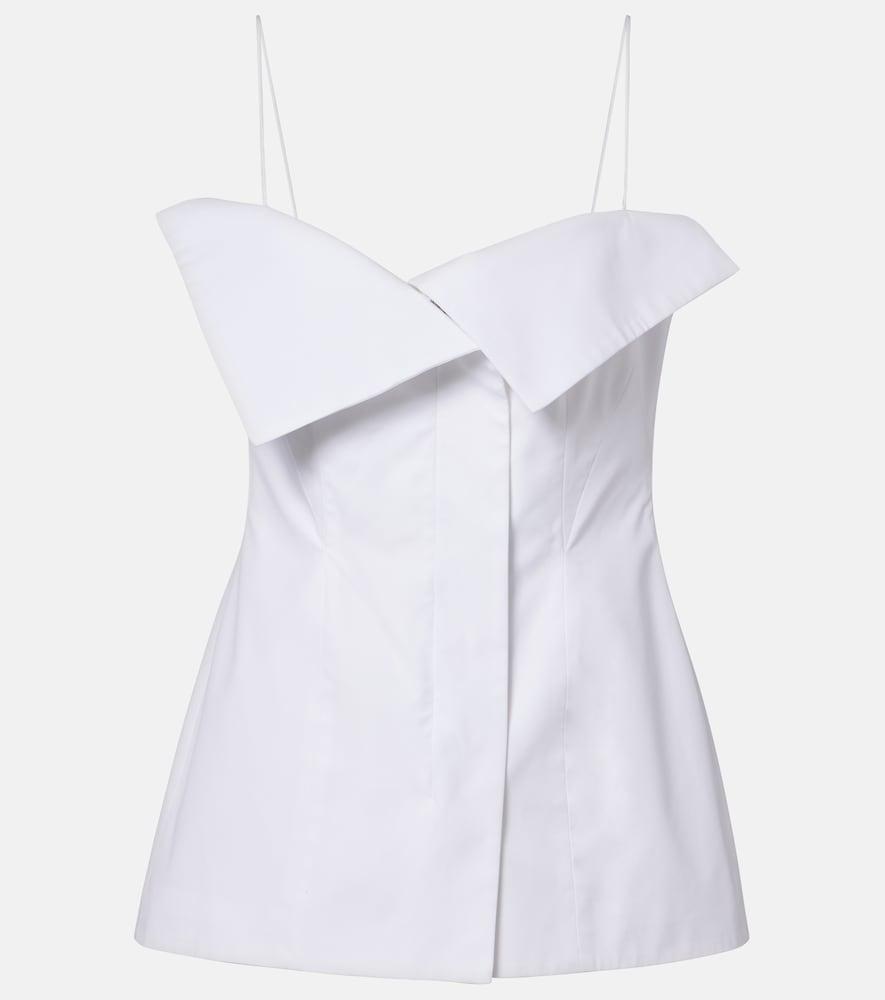 fforme eilwen cotton poplin top