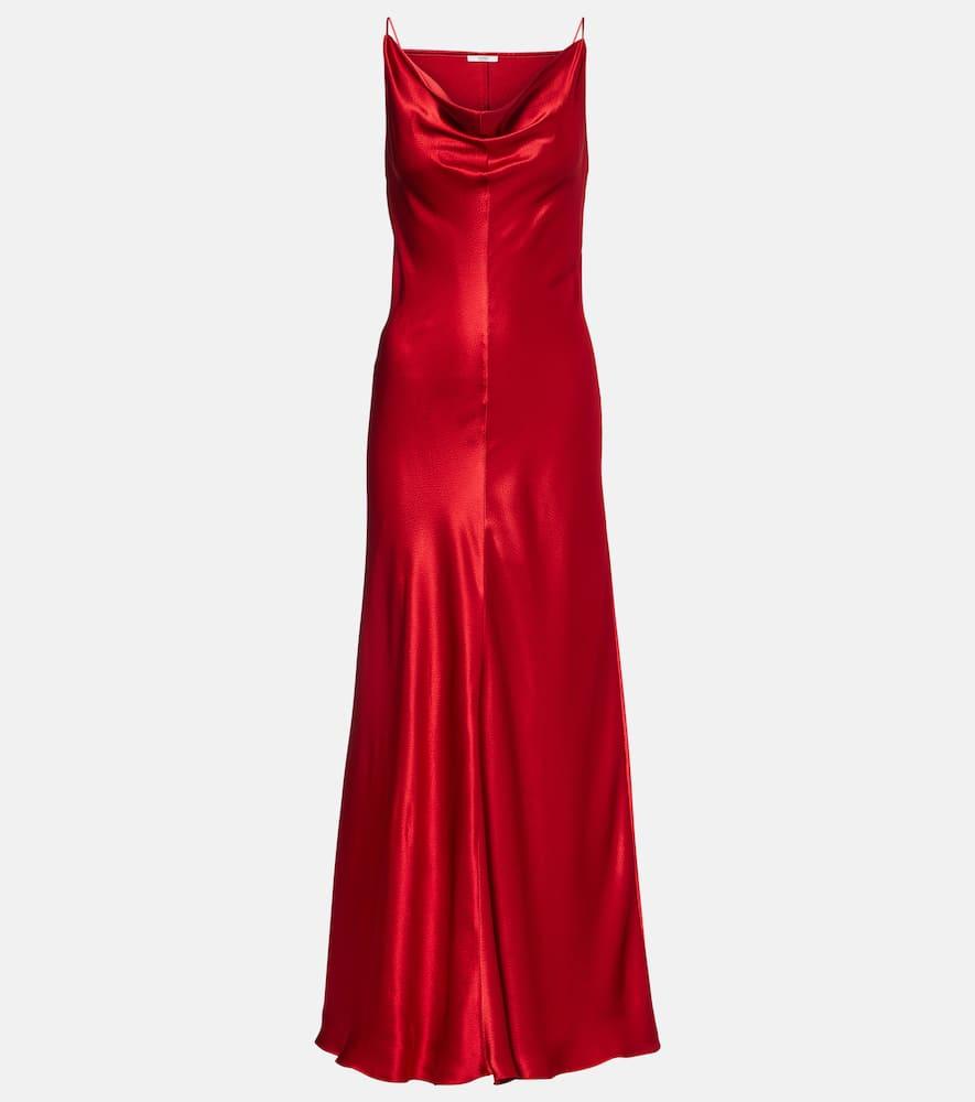 fforme emi satin maxi dress