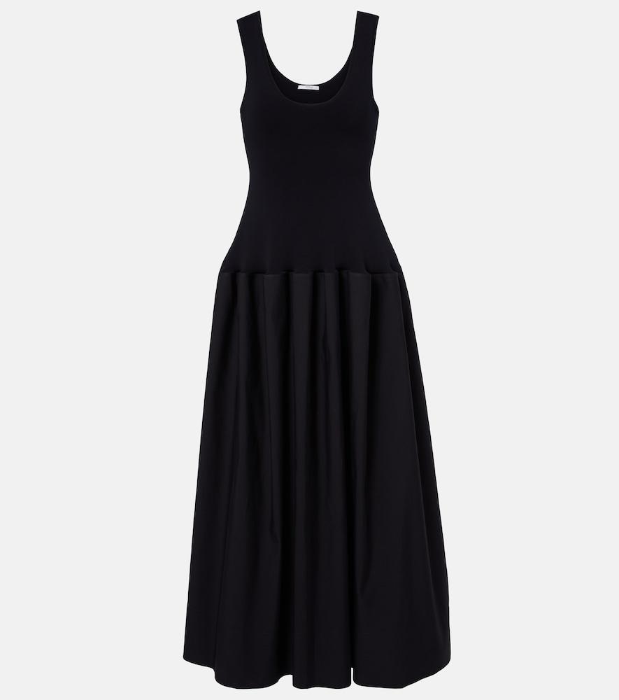 fforme marina cotton and silk maxi dress