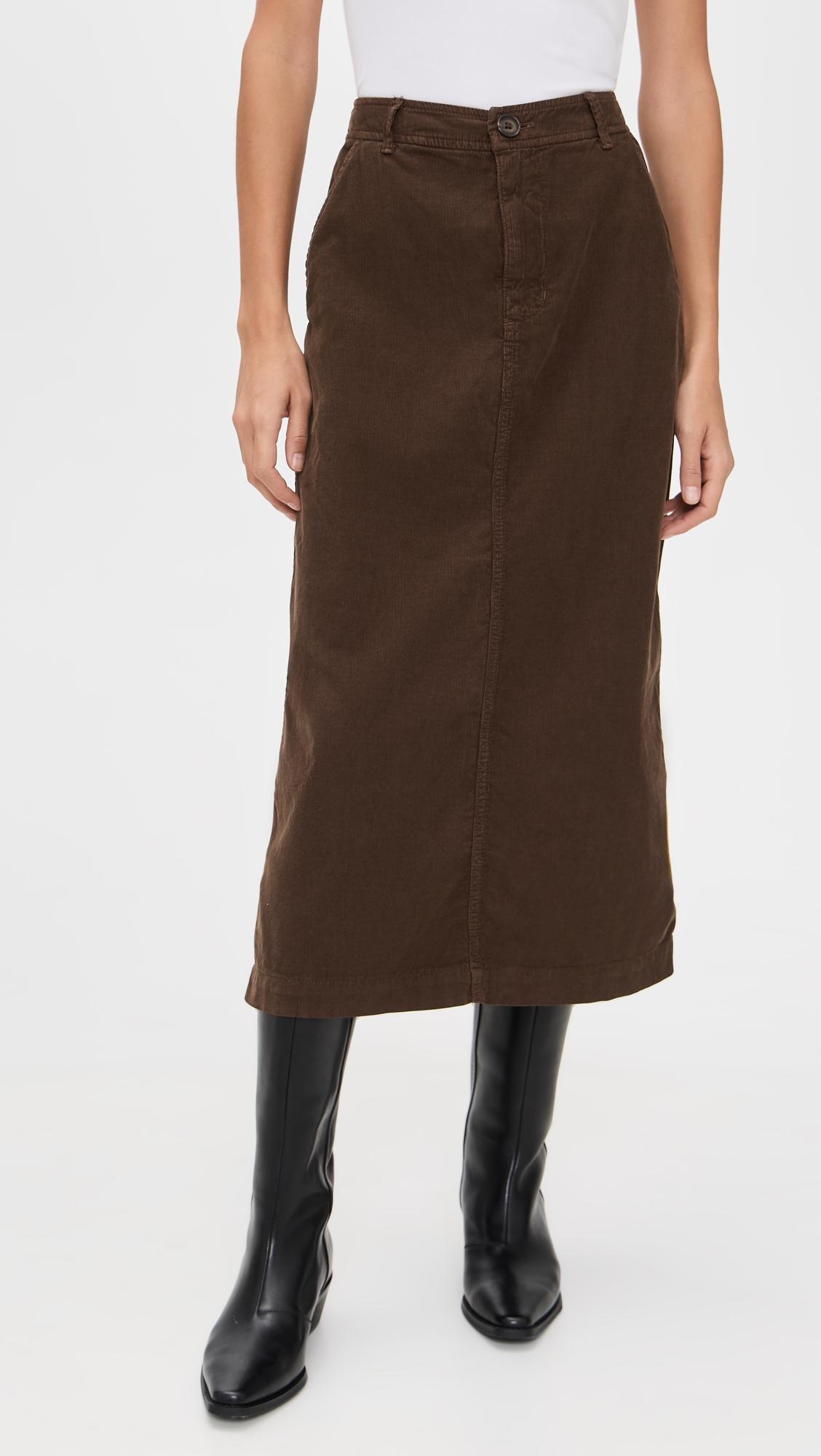 fia corduroy skirt