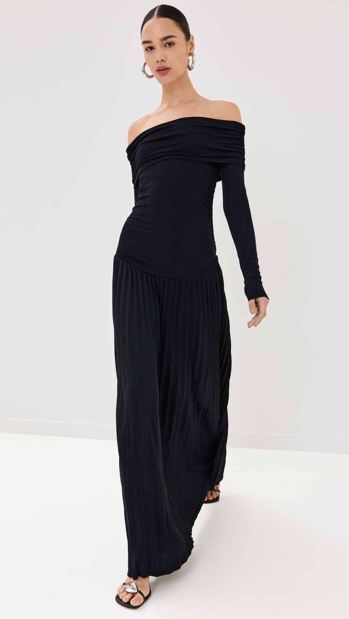 field of dreams long sleeve maxi dress