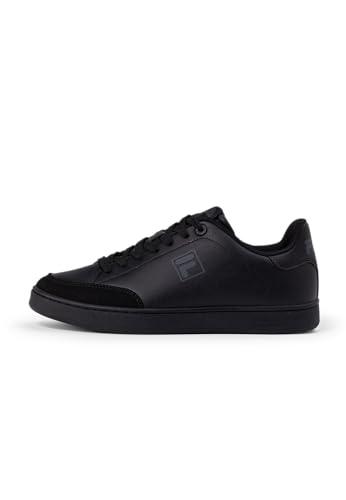 fila women's low-top sneakers, black, 7