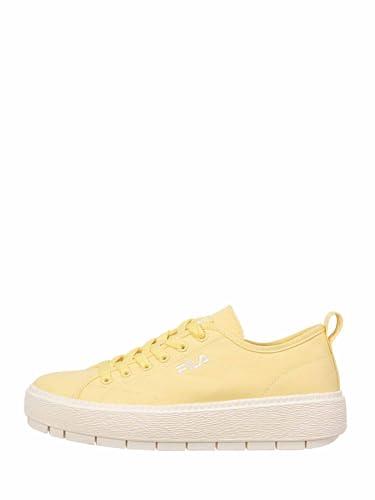 fila women's low-top sneakers, pale banana, 9