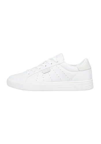 fila women's low-top sneakers, white, 3.5