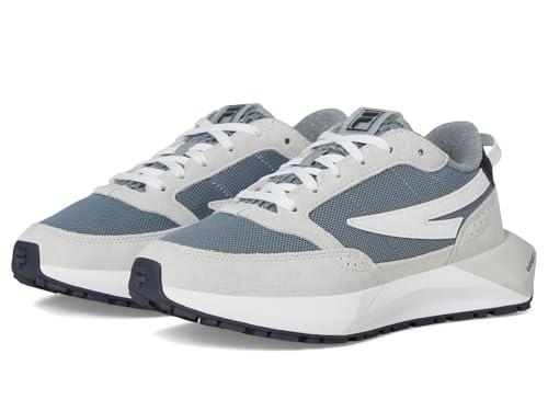 fila women's racer energized sneaker, monument/white/glacier gray, 7