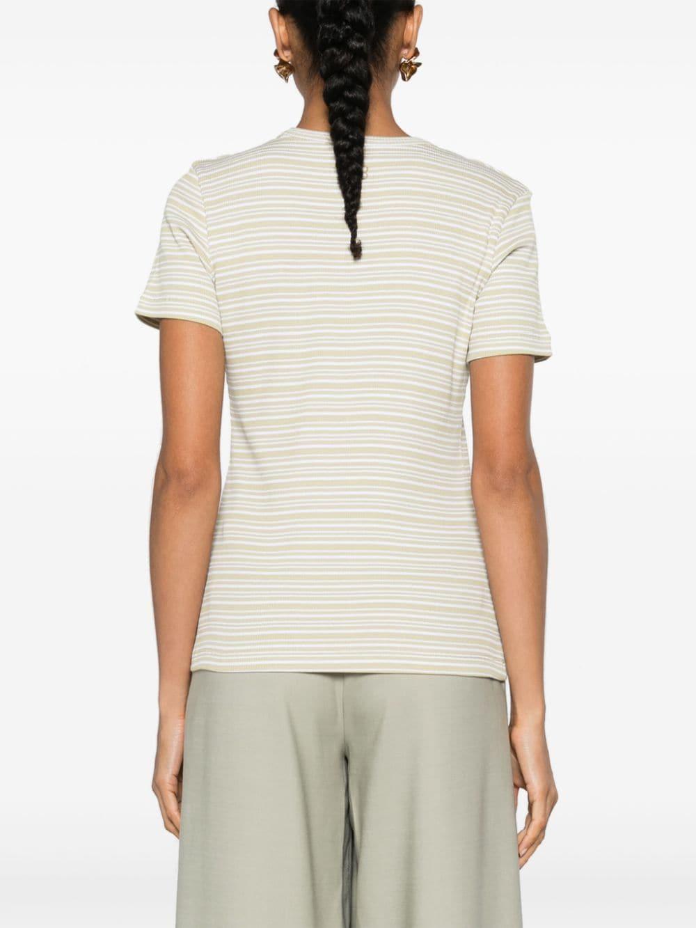filippa k t-shirts and polos green cotton - women