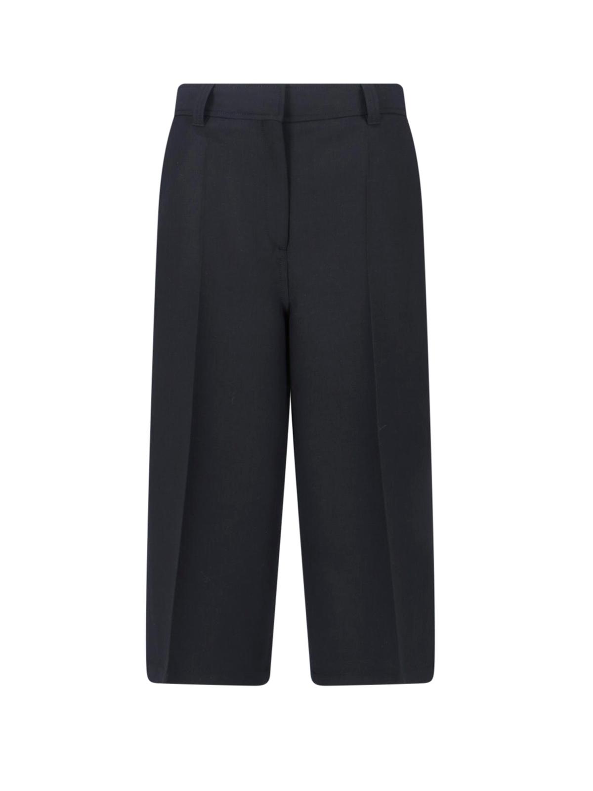 filippa k trousers black polyester - women