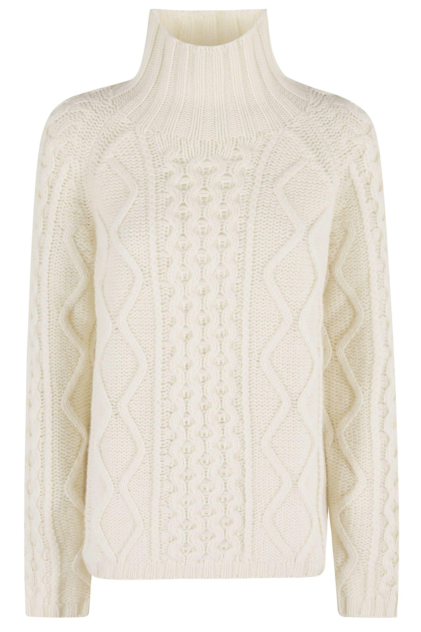 filippa k wool cable knit sweater