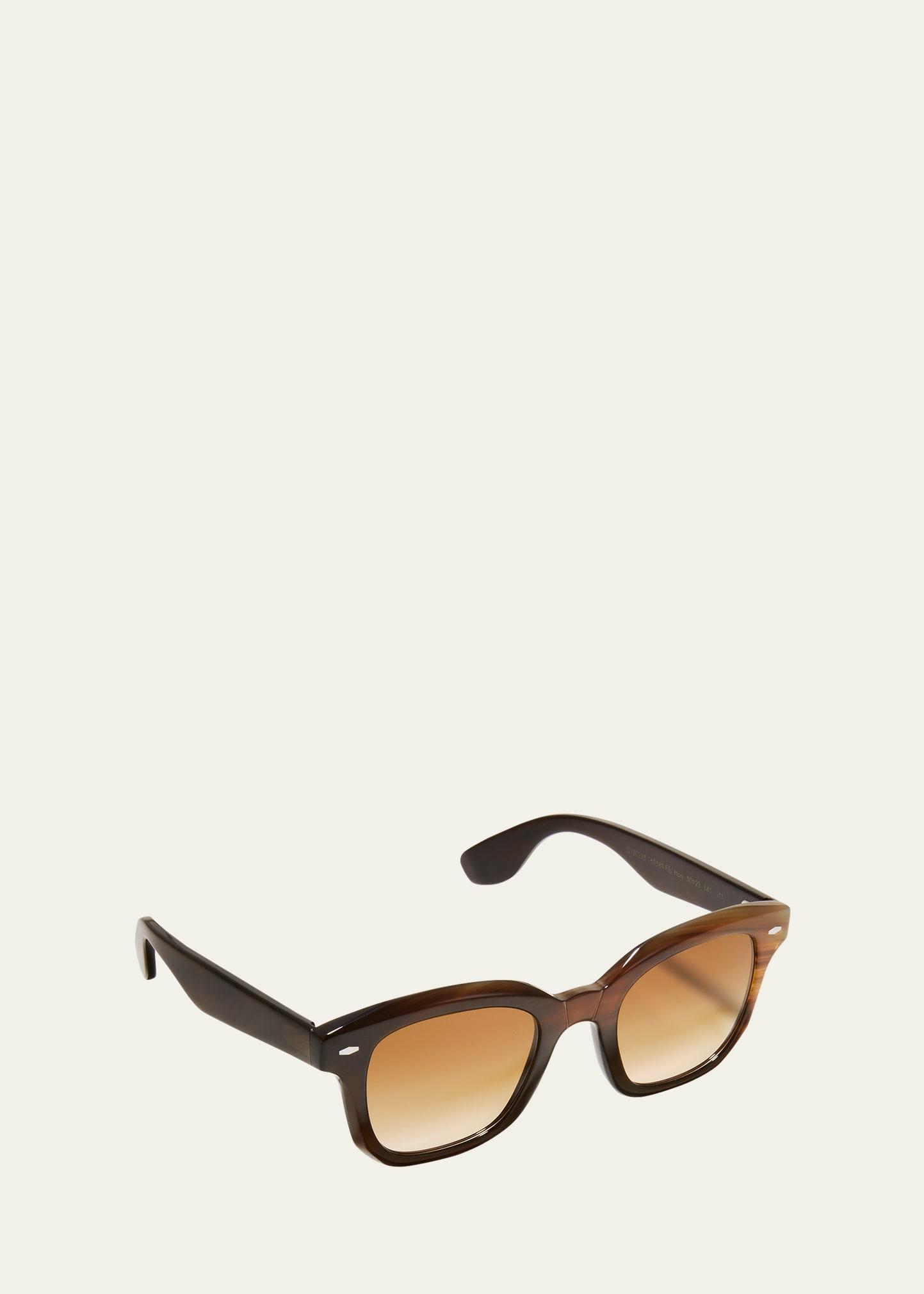 filu in buffalo horn sunglasses