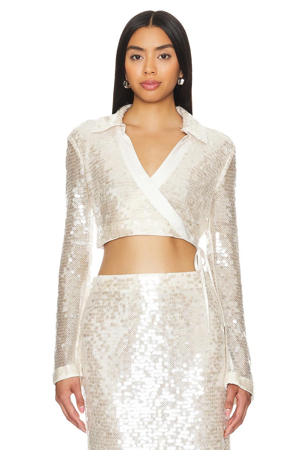 finch crop wrap top