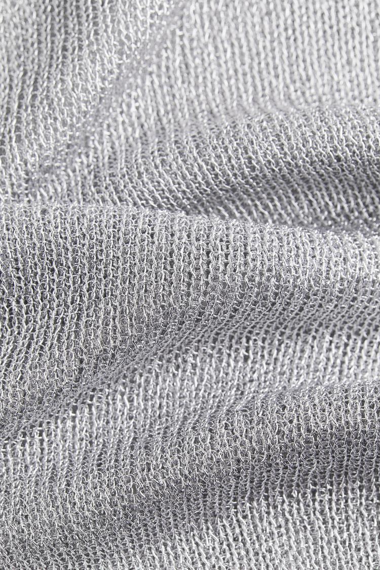 fine-knit a-line dress