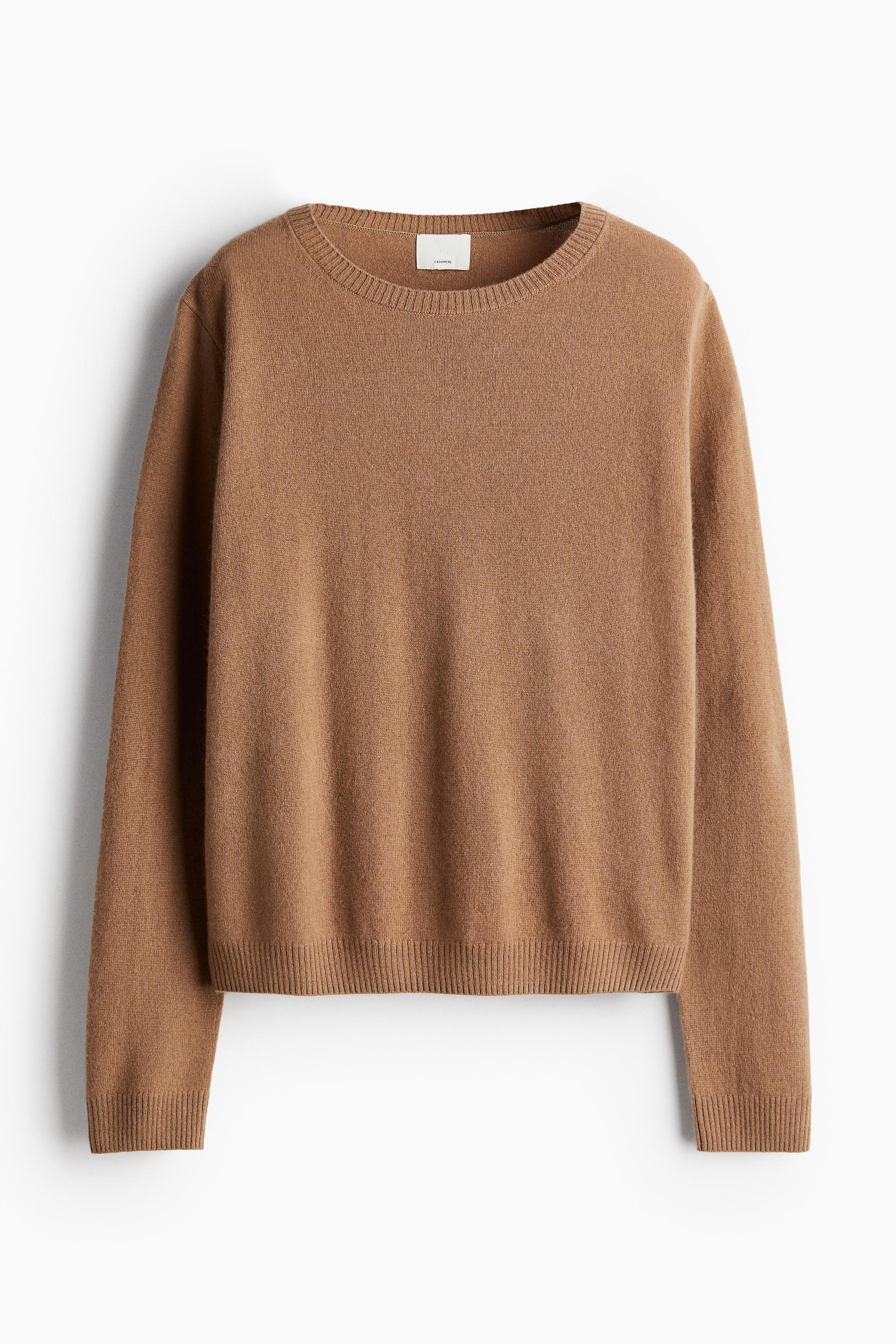 fine-knit cashmere sweater