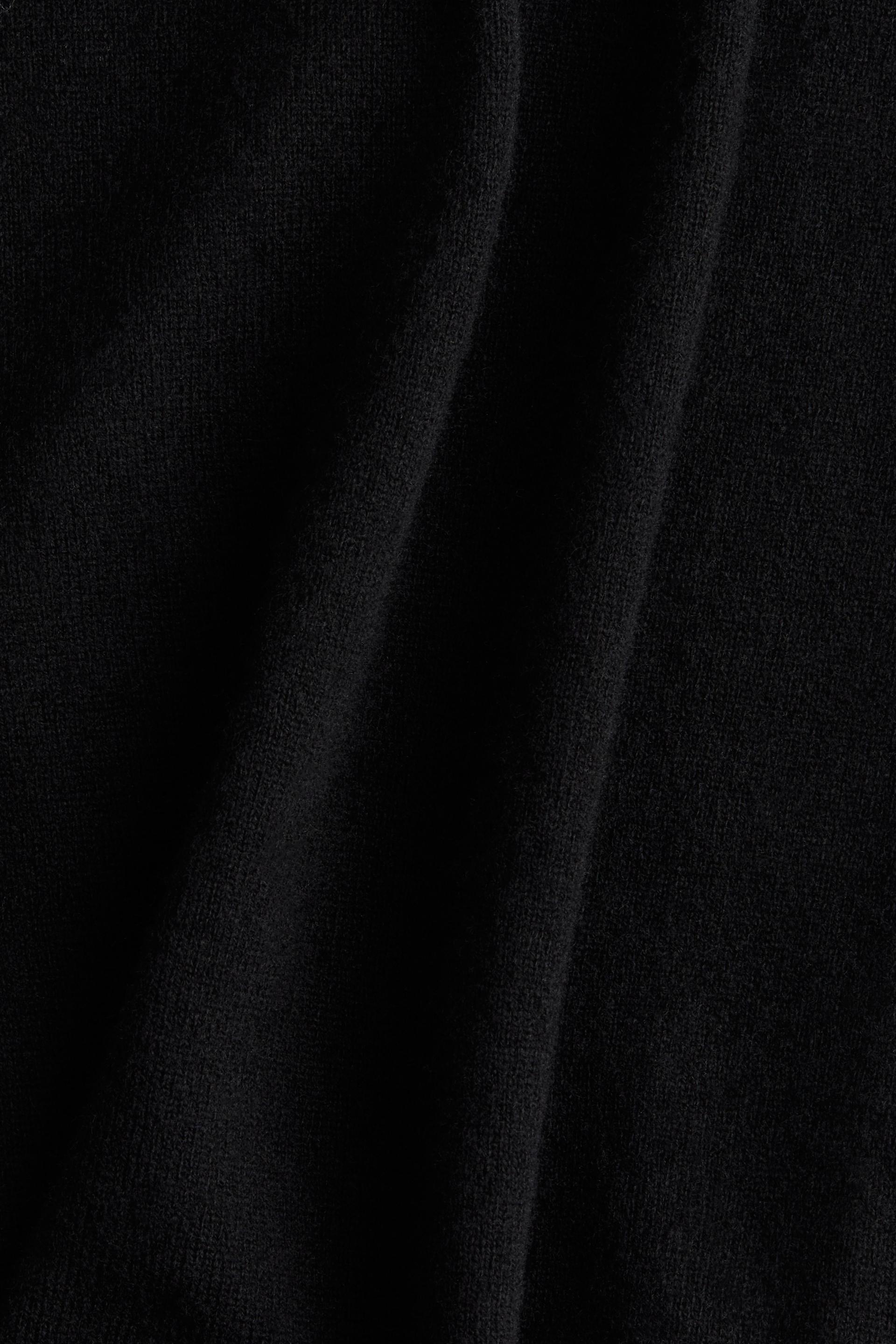 fine-knit cashmere top