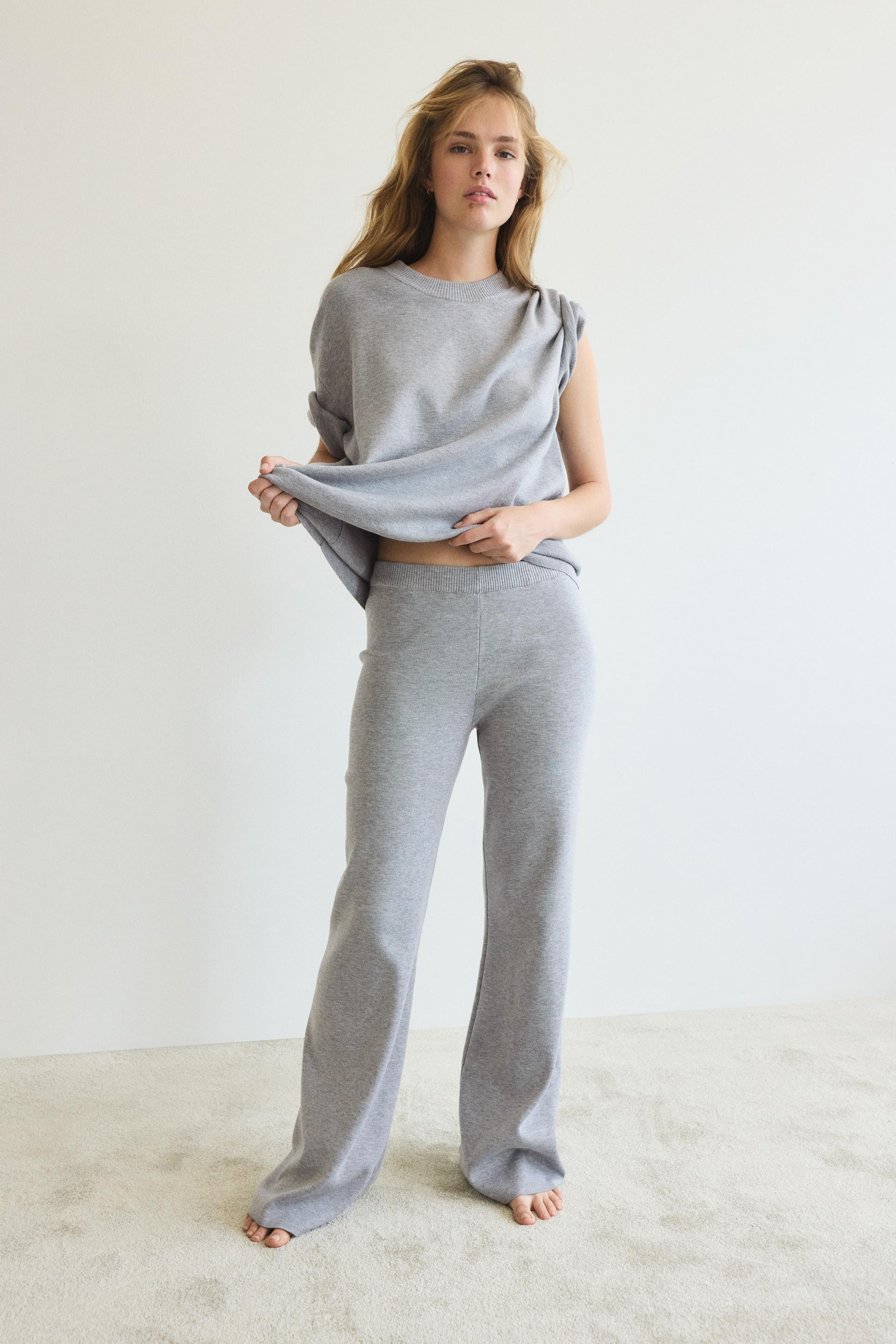 fine-knit pants
