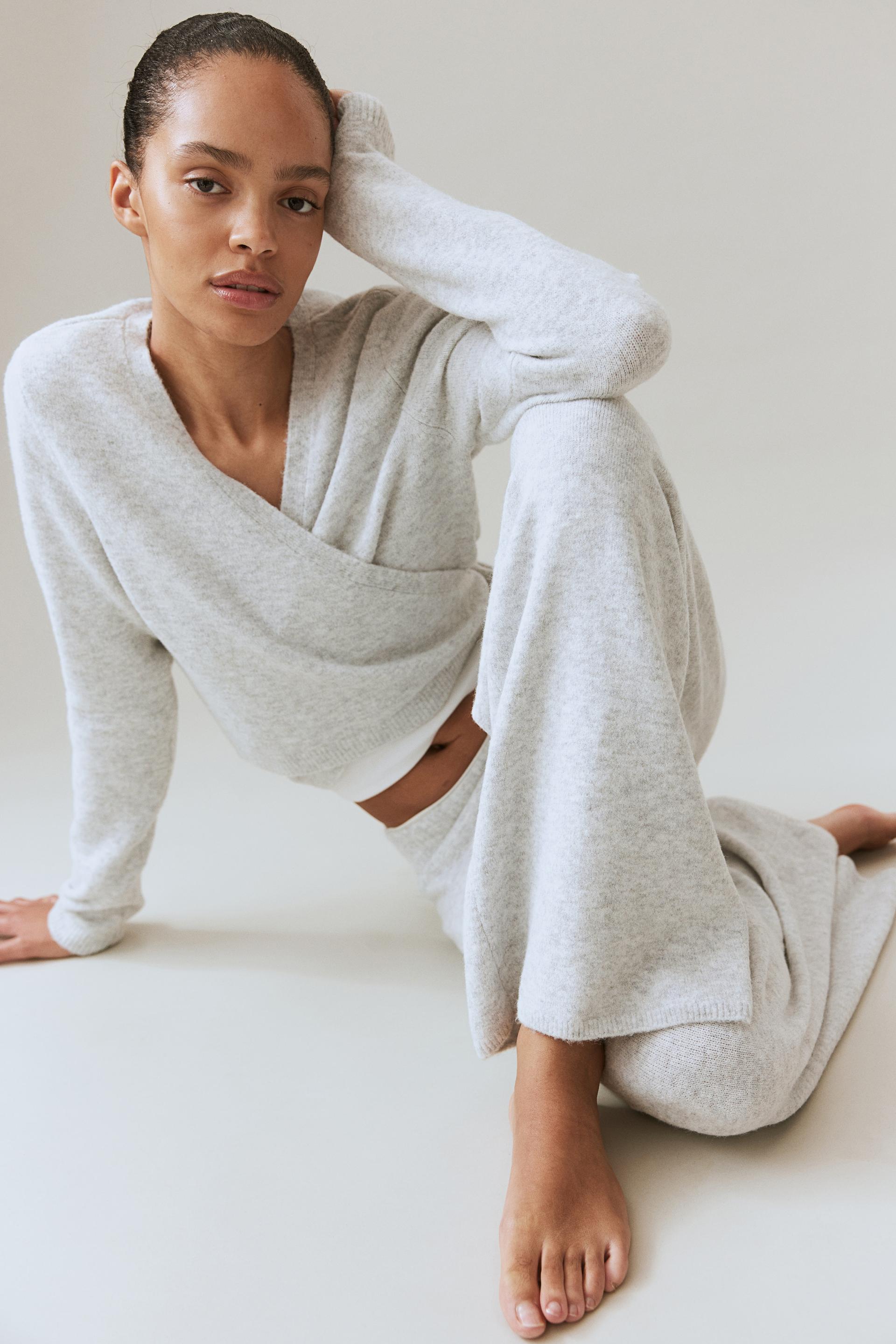 fine-knit pants