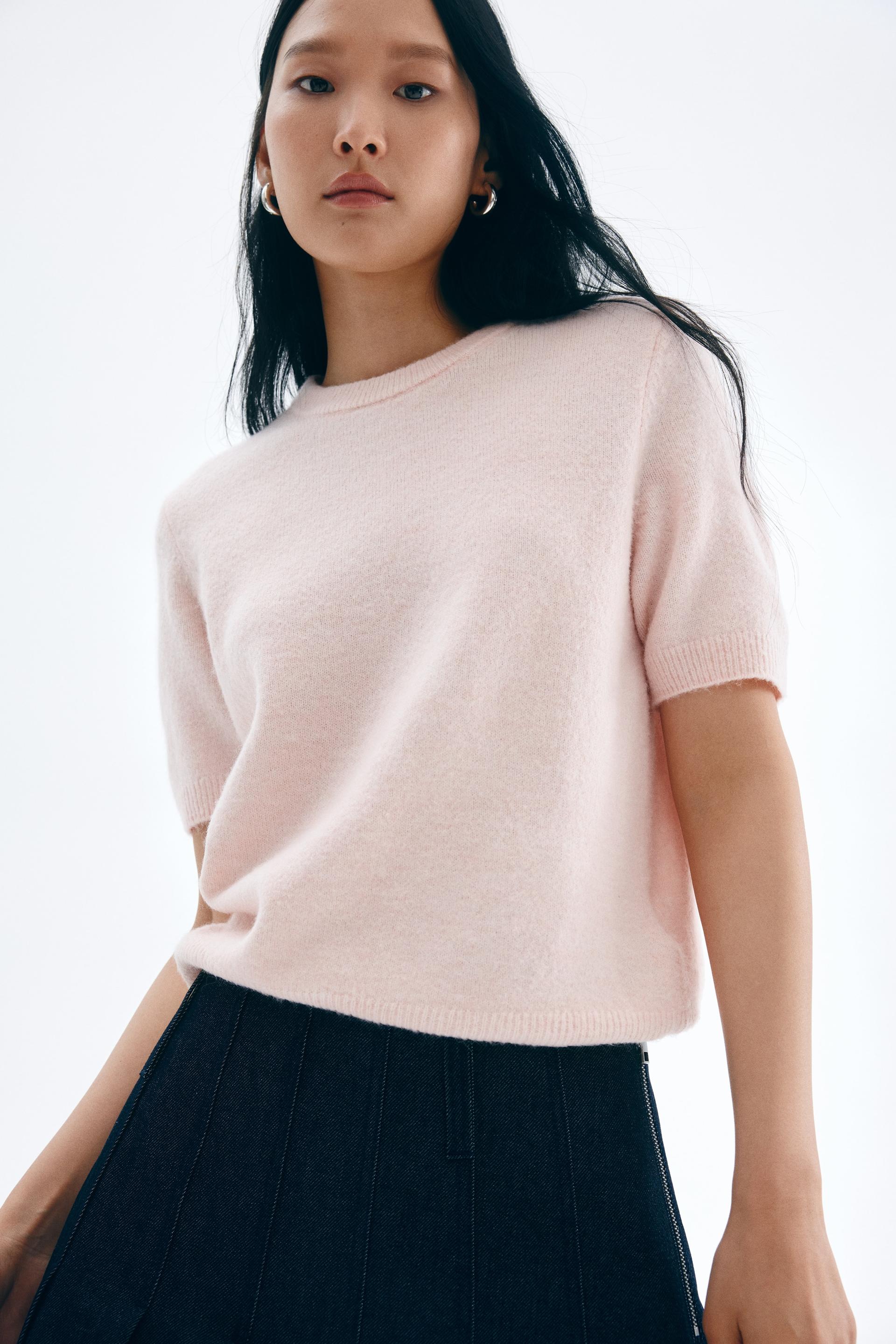 fine-knit sweater