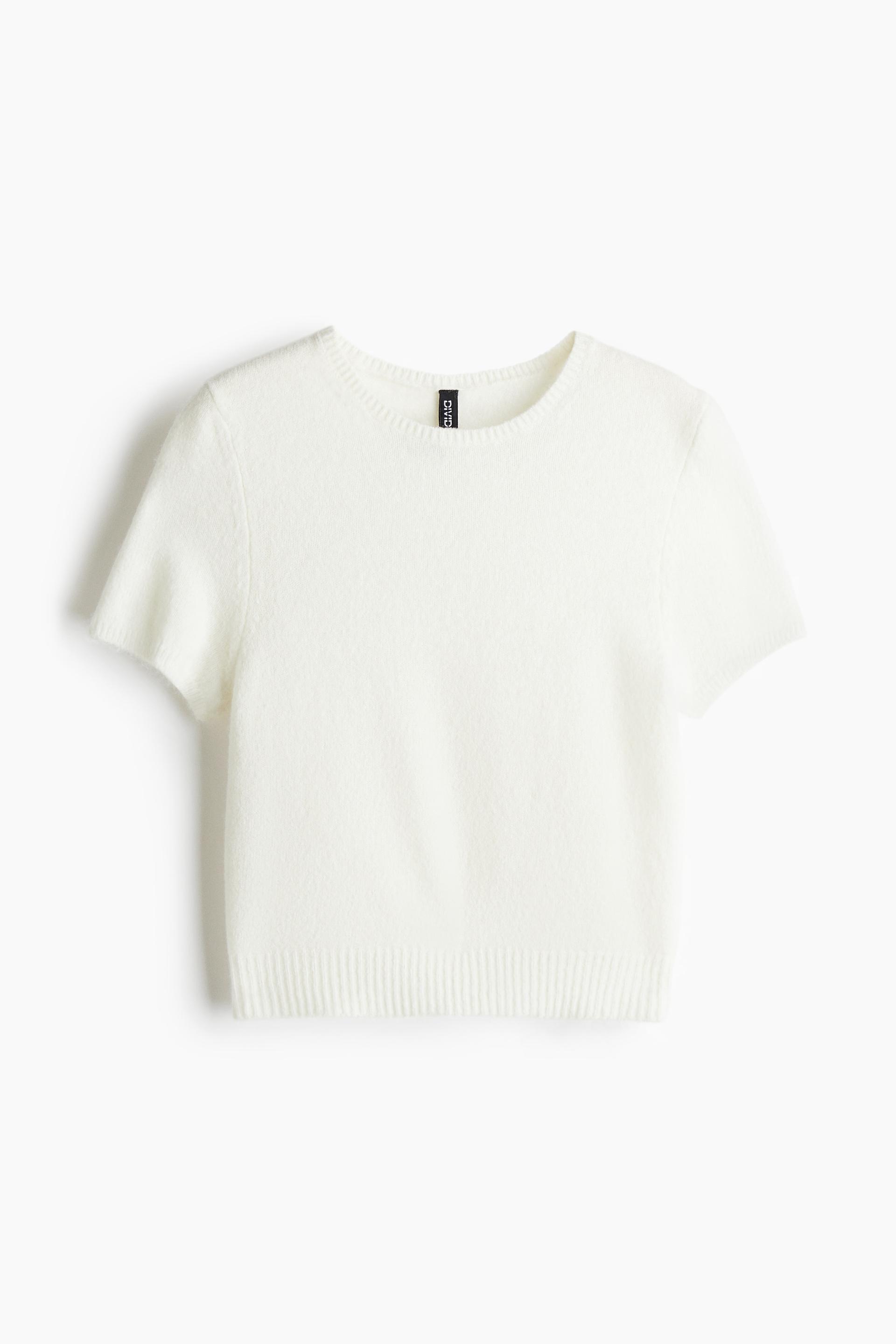 fine-knit t-shirt
