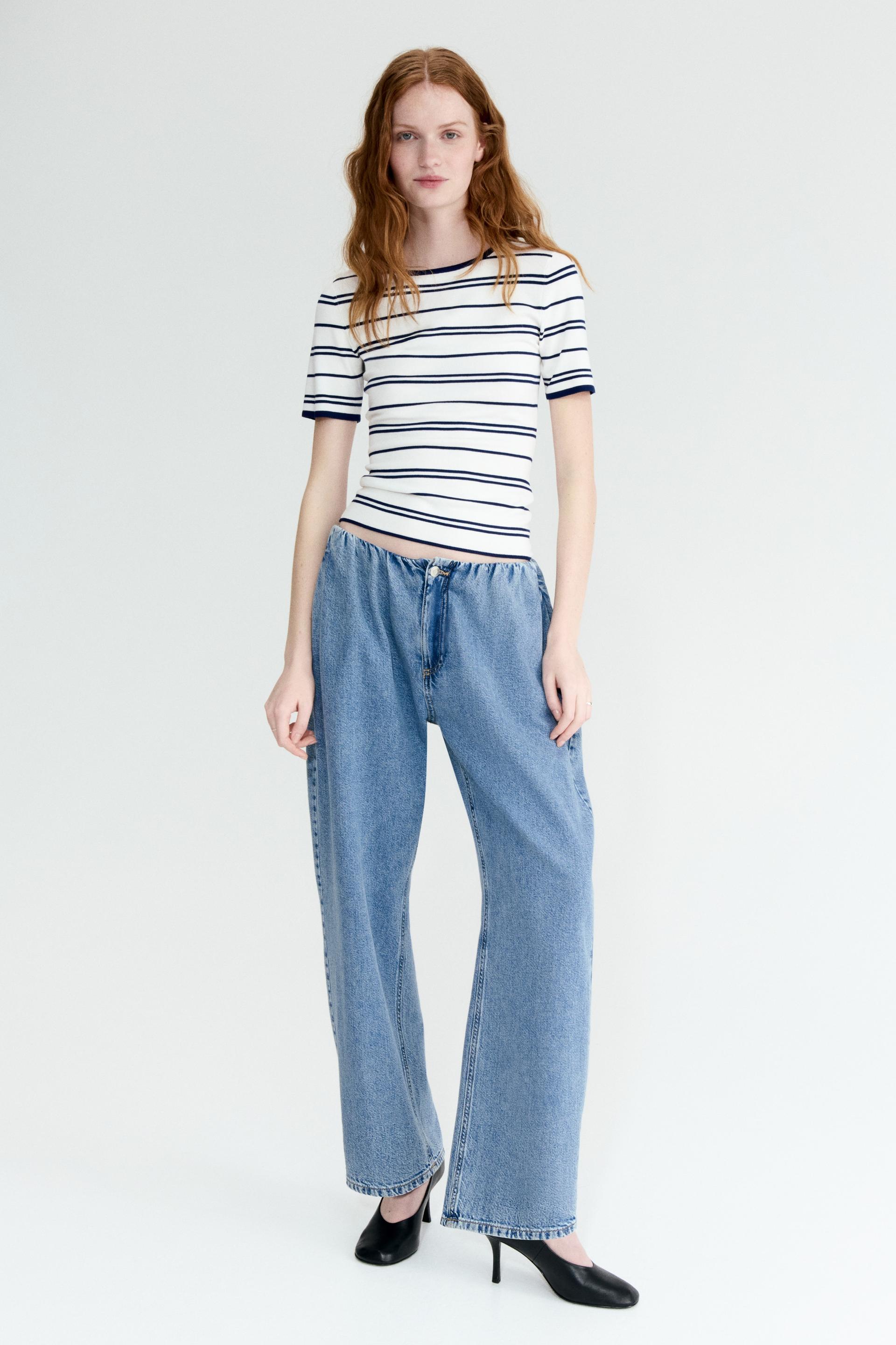 fine-knit t-shirt