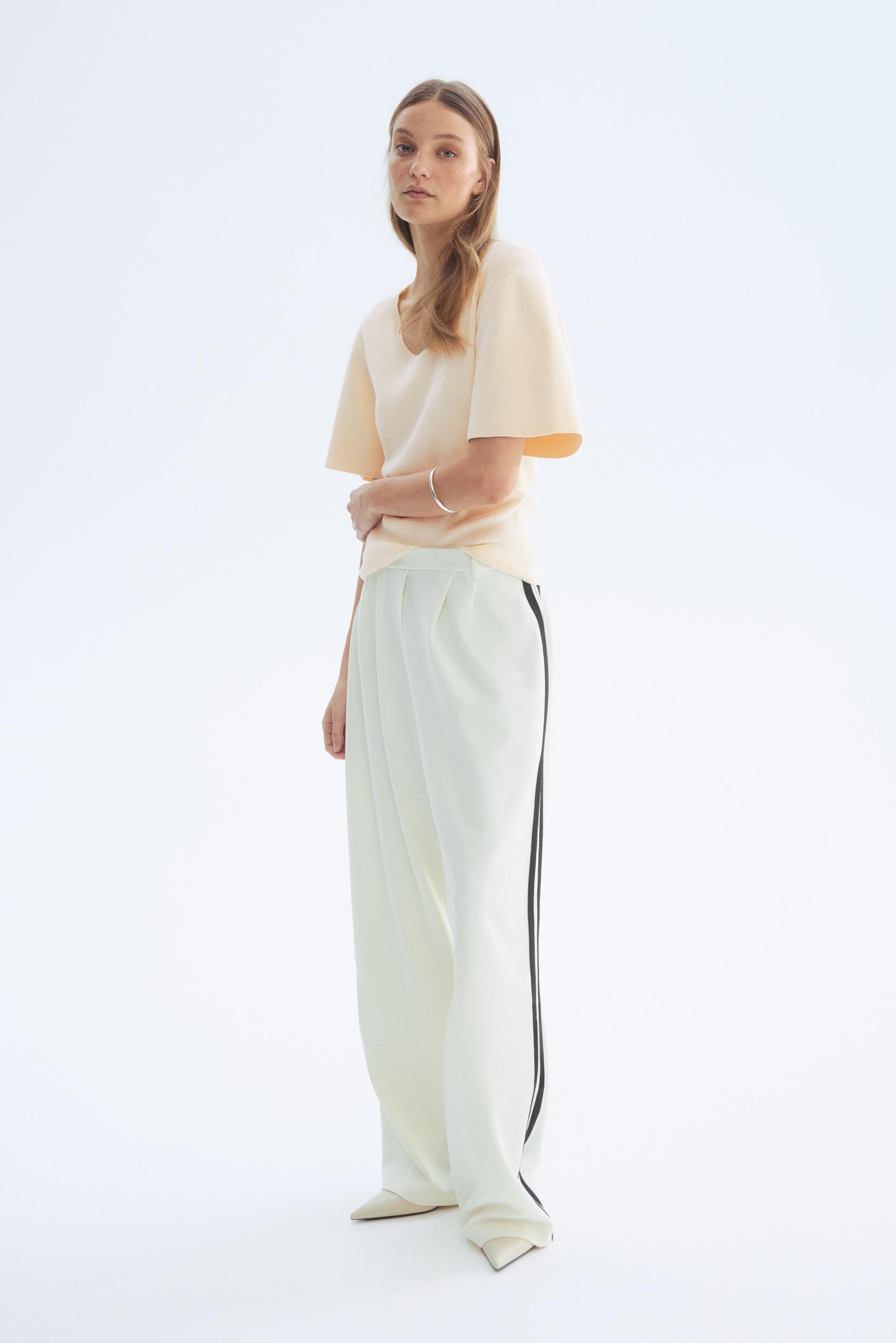 fine-knit t-shirt