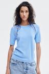 fine-knit top