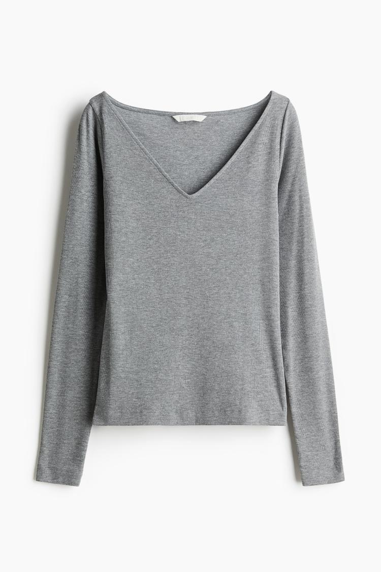 fine-knit top
