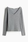 fine-knit top