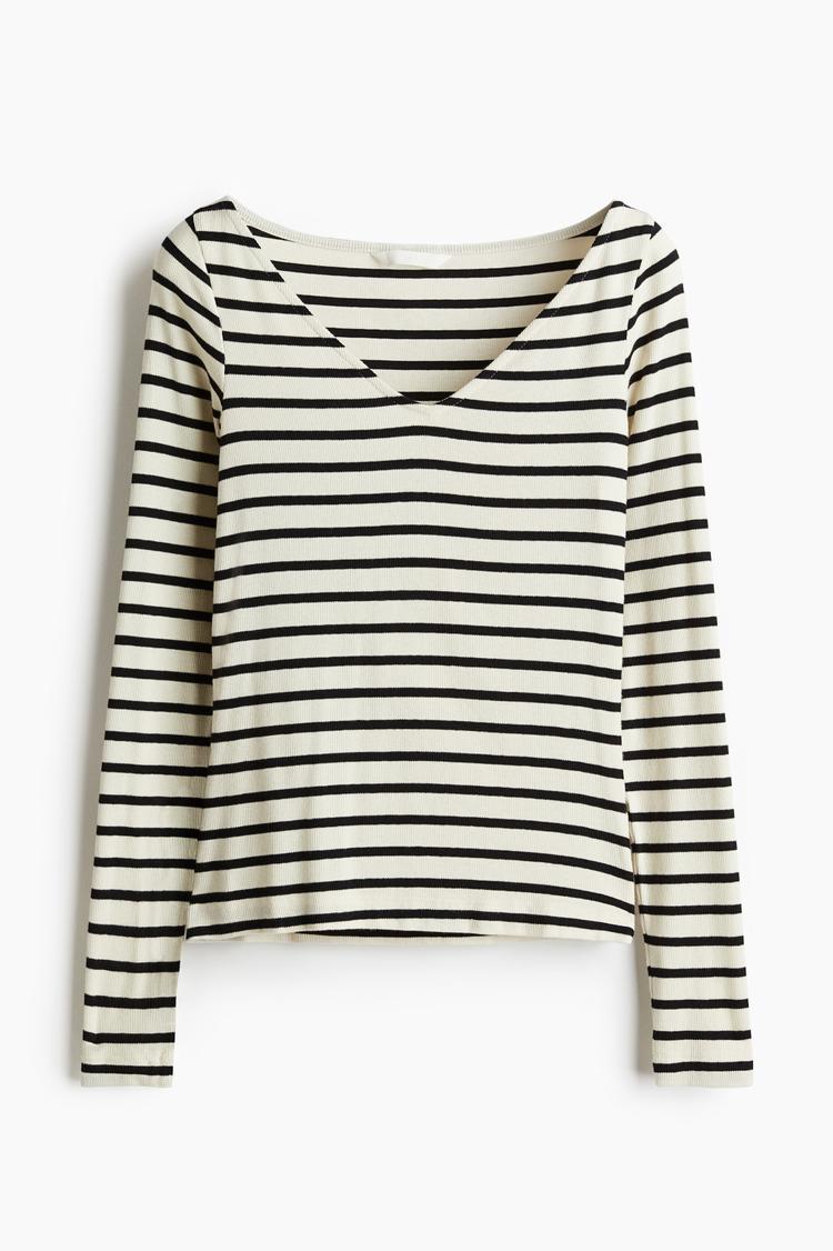 fine-knit top