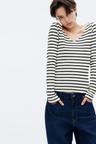 fine-knit top