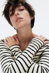 fine-knit top