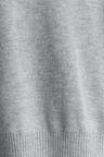 fine-knit turtleneck top