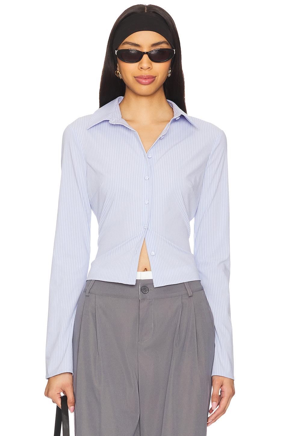 fiona button front top