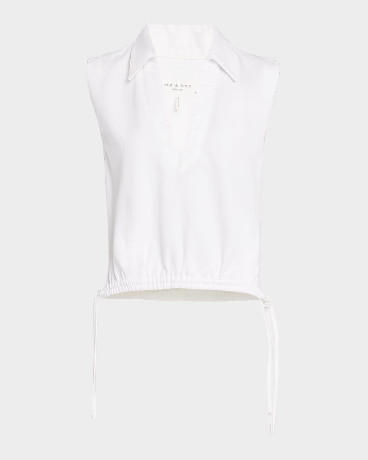 fiona ultra featherweight v-neck top