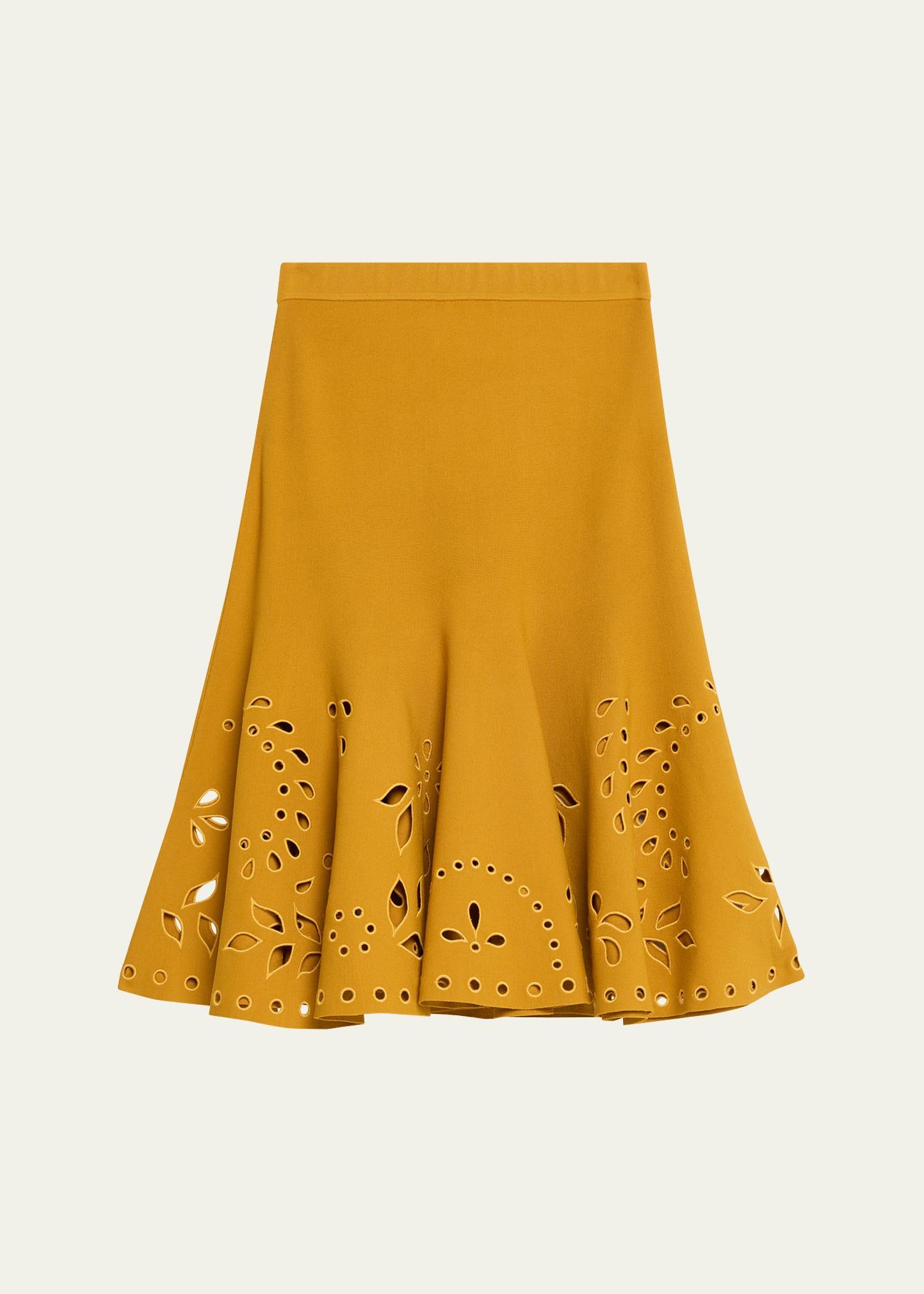 fiorella knit midi skirt