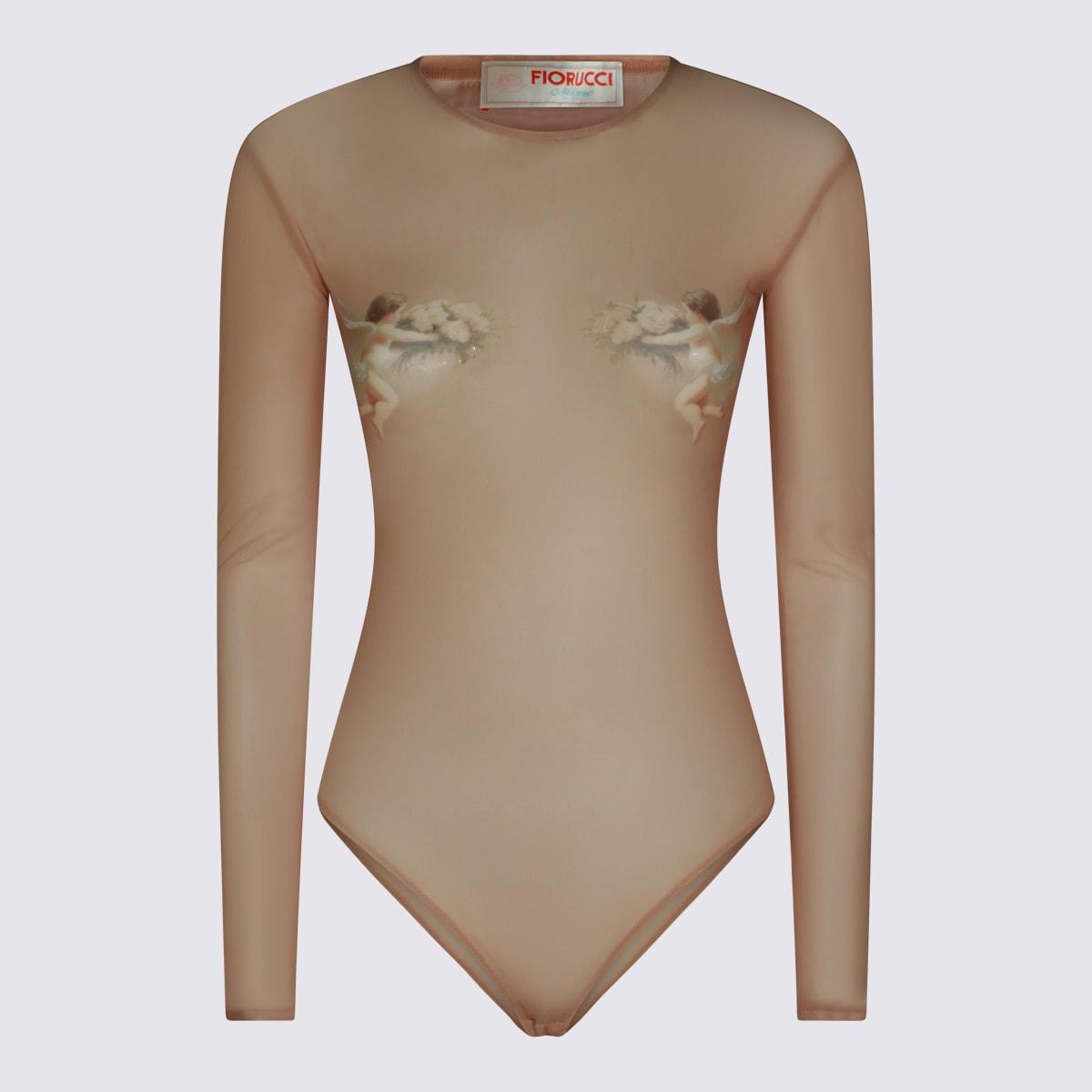 fiorucci nude bodysuit