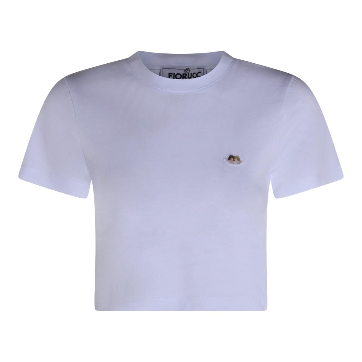 fiorucci white cotton t-shirt