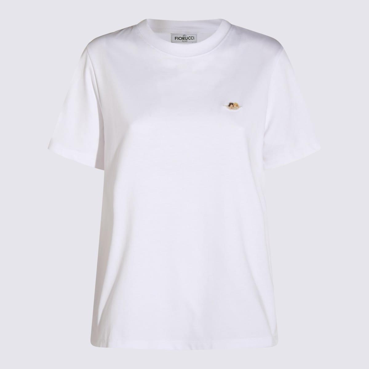 fiorucci white cotton t-shirt