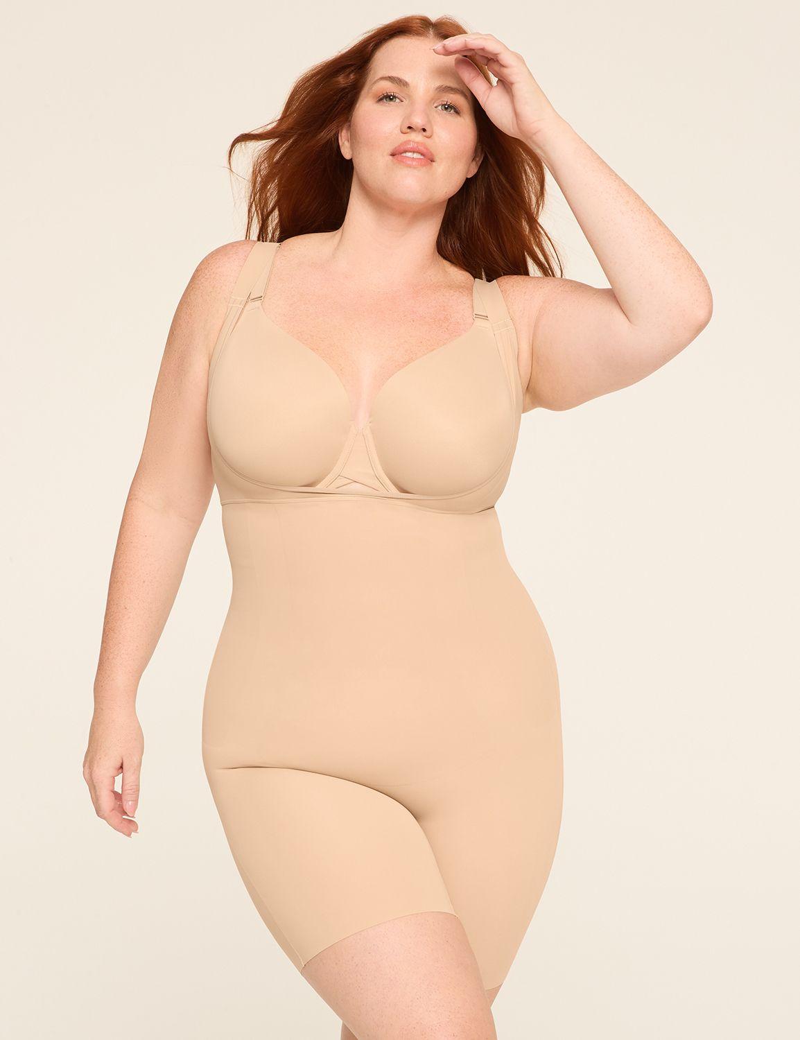 firm contouring invisible sculpt open-bust thigh shaper
