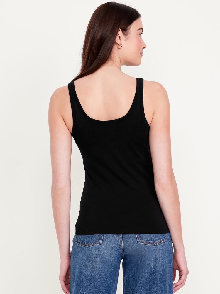 first-layer scoop-neck tank top 3-pack