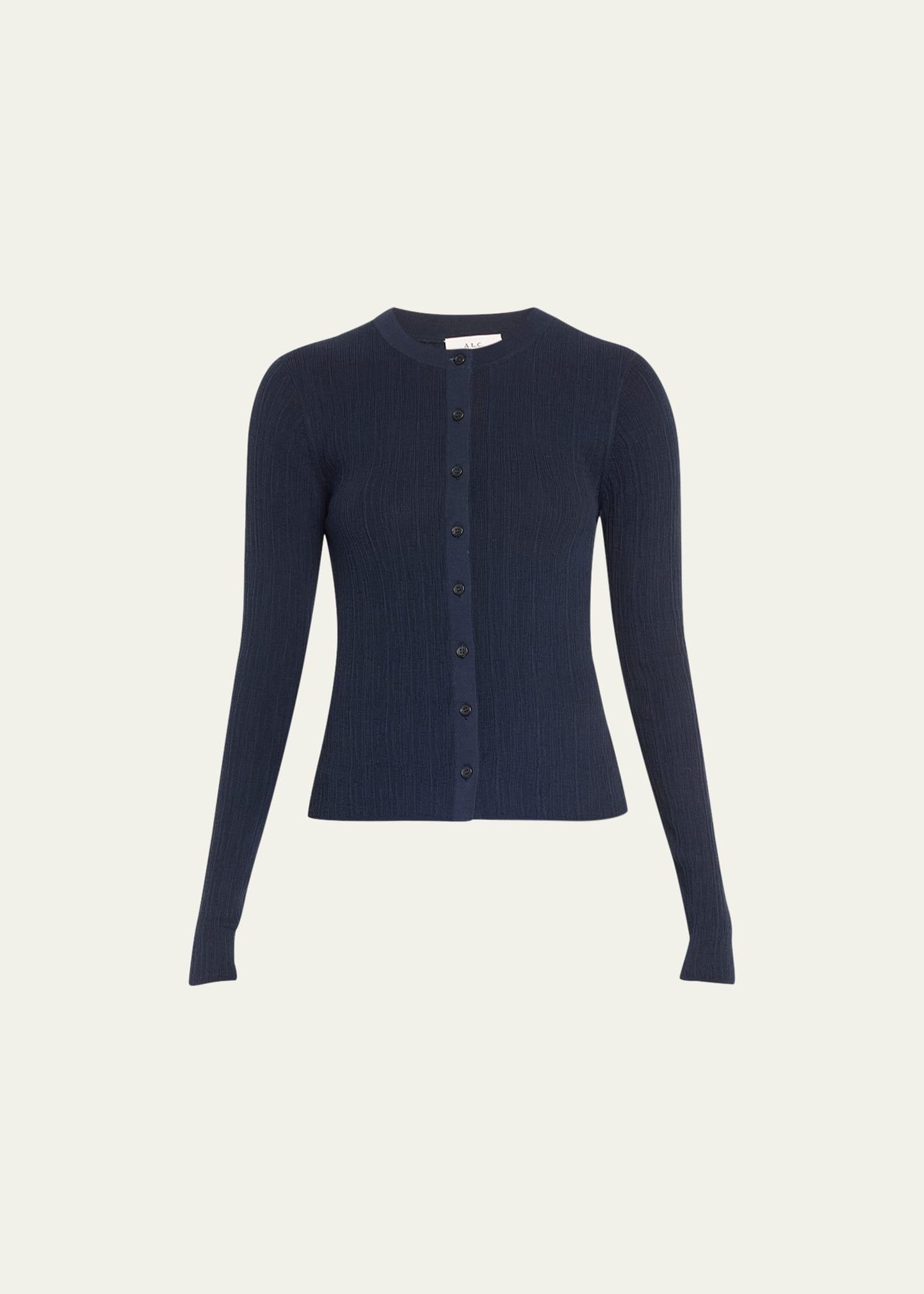 fisher textured cardigan