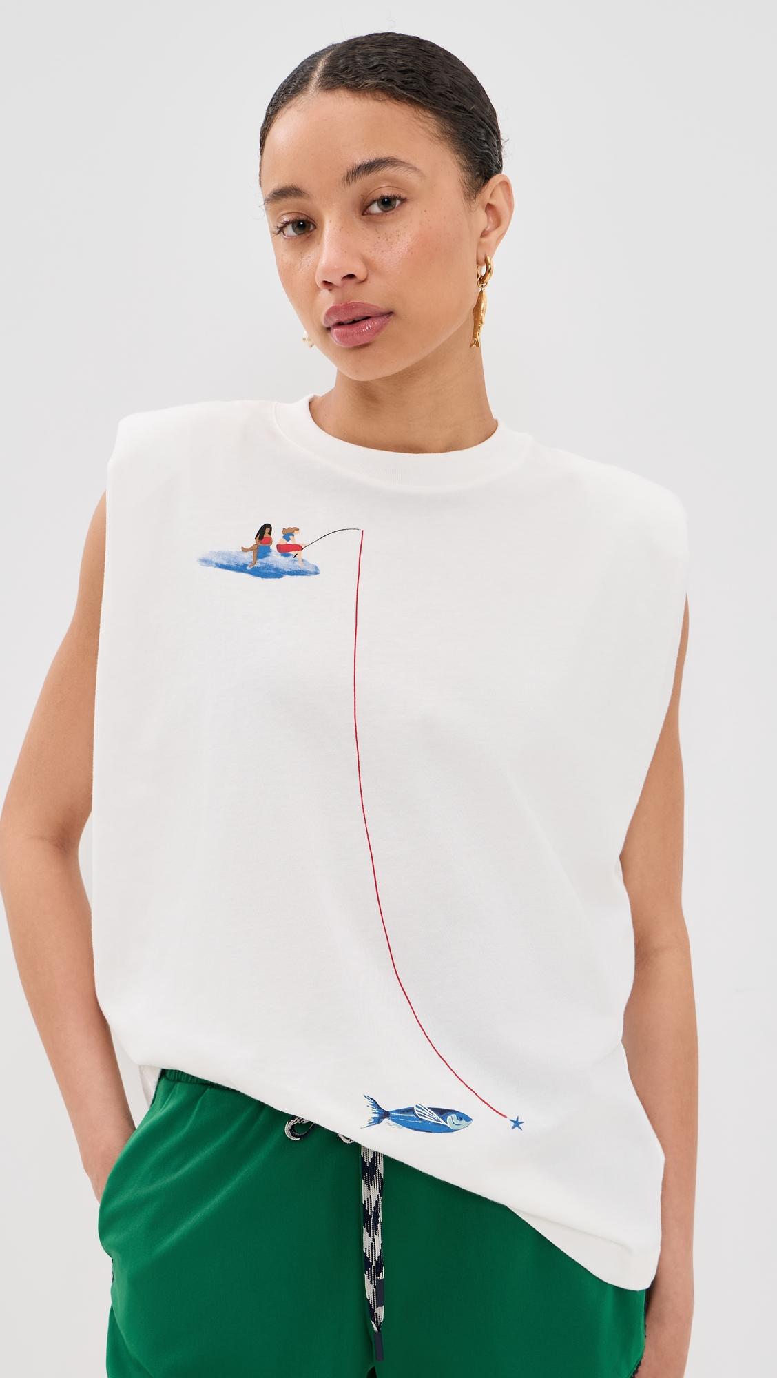 fishing dreams tank top